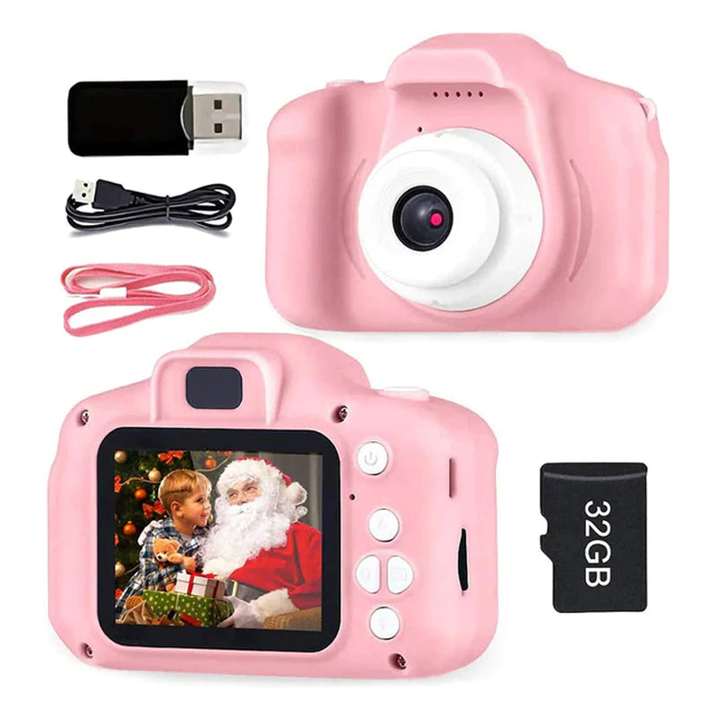 Children Kids Camera Mini Educational Toys for Kids Children Gifts Birthday Gift Digital Camera 1080P Projection Video Camera