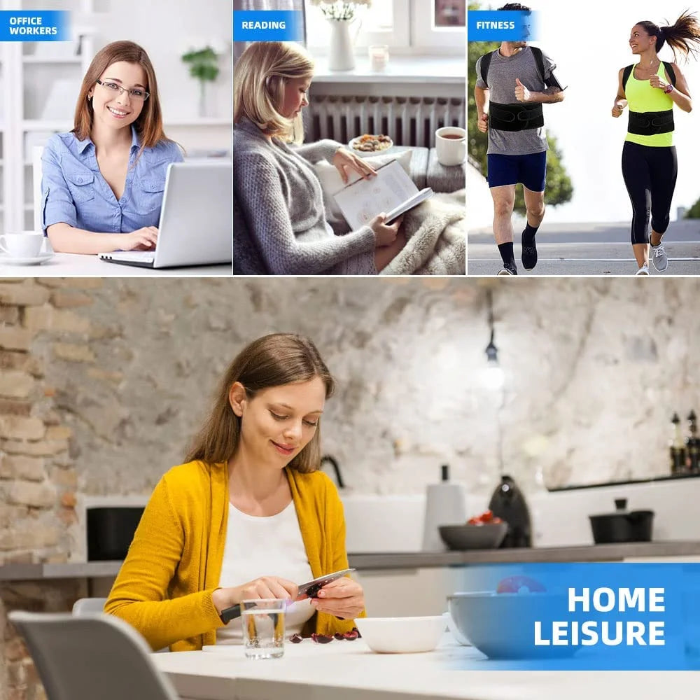 Back Brace Posture Corrector for Women and Men Neck Back Shoulder Posture Brace