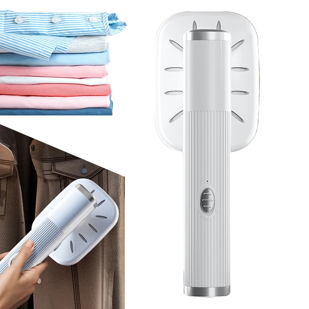 Handheld Iron Steamer 360° Ironing Dry & Wet Steam Iron USB Powered Small Garment Steamer for Fabric Clothes Ironing