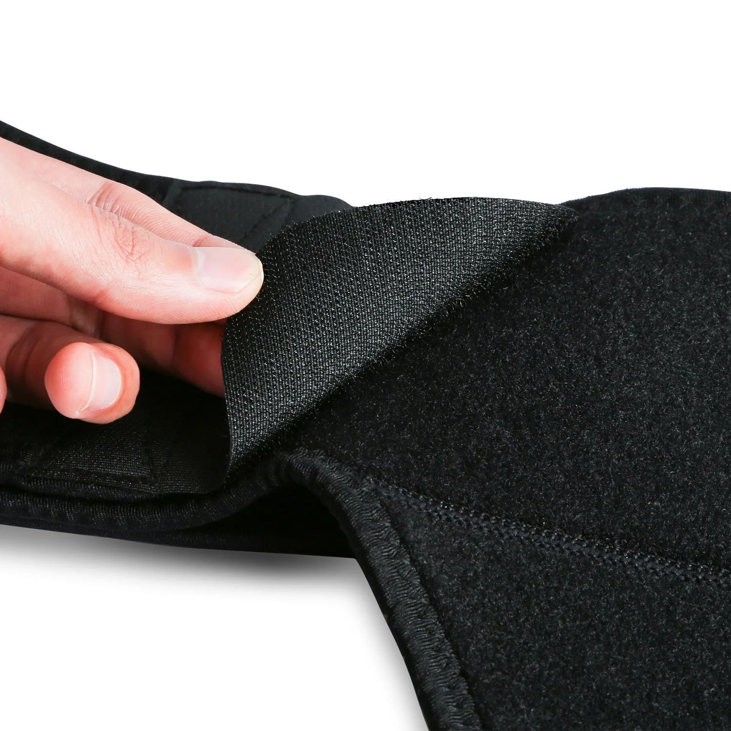 Hip Brace Thigh Compression Sleeve Hamstring Support Wrap Adjustable Neoprene Groin Wrap Great for Running Sports Groin Pulls Pulled Muscles, Sciatic Nerve Pain Relief,Hip Flexor for Men Women