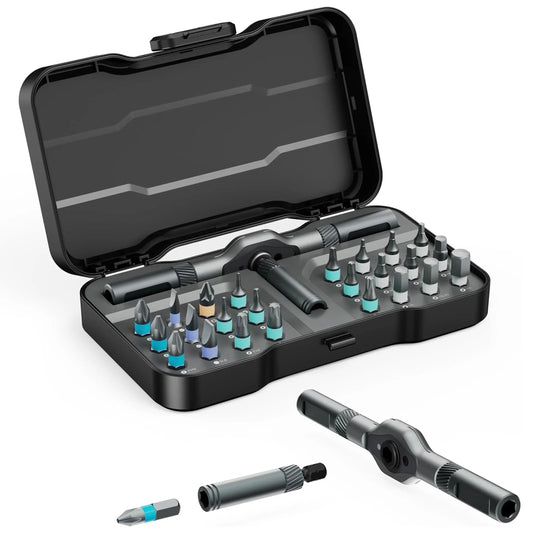 24 in 1 Magnetic Ratchet Screwdriver Set Tool Precision Screwdriver Kit