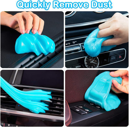 Car Cleaning Gel Car Clean Putty, Universal Car Interior Cleaner Slime, Perfect Cleaning Kit Supplies, Auto Detailing Tools Accessories, Dust Remover Gifts for Men Women