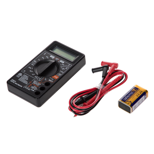 Digital Multimeter TD35235J, 3 1/2 Digit Screen, New, 4.25 Inch Assembled Product Width