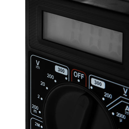 Digital Multimeter TD35235J, 3 1/2 Digit Screen, New, 4.25 Inch Assembled Product Width