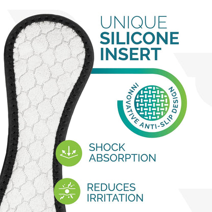 Sports Patella Strap Knee Brace Support for Arthritis, ACL, Running, Basketball, Meniscus Tear, Sports, Athletic. Best Knee Brace for Hiking, Soccer, Volleyball & Squats (Pack of 2, Black)