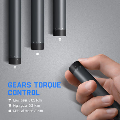 E1 Pro 3.7V (Not Led) Cordless Electric Screwdriver Kit, 3 N.M Torque with 24 Magnetic Bits, Quick-Charge Battery & Magnetic Holder - Ideal for Electronics Repair (Phones, Laptops, Watches)