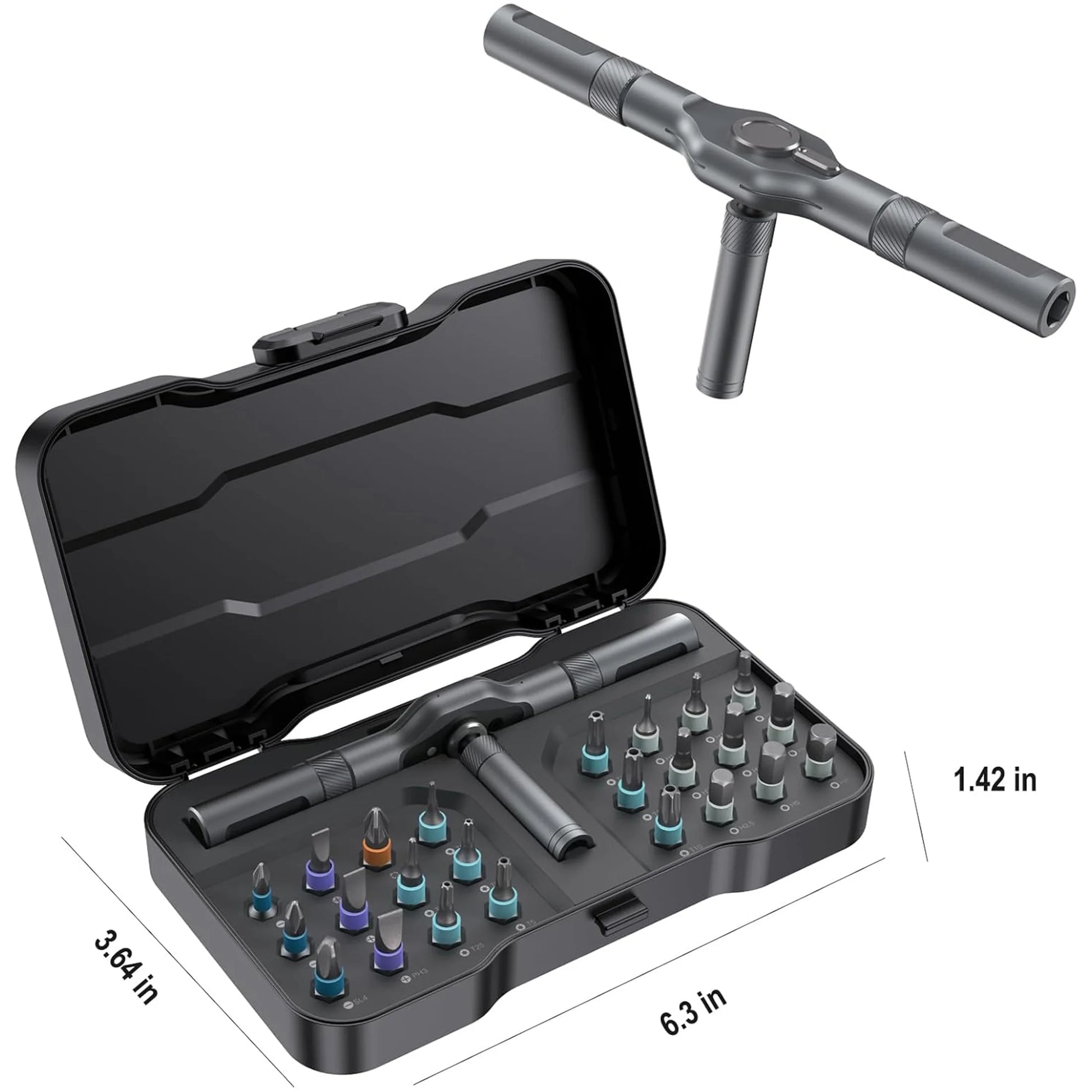 24 in 1 Magnetic Ratchet Screwdriver Set Tool Precision Screwdriver Kit