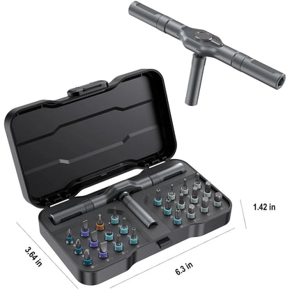 24 in 1 Magnetic Ratchet Screwdriver Set Tool Precision Screwdriver Kit